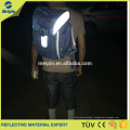 Tubulação reflexiva do PVC da visibilidade alta barata do preço para a roupa e os sacos